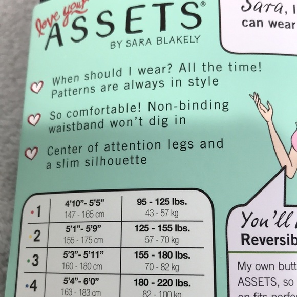 Love Your Assets Shaping Bottom and Tights Bundle Size C New - Picture 12 of 12